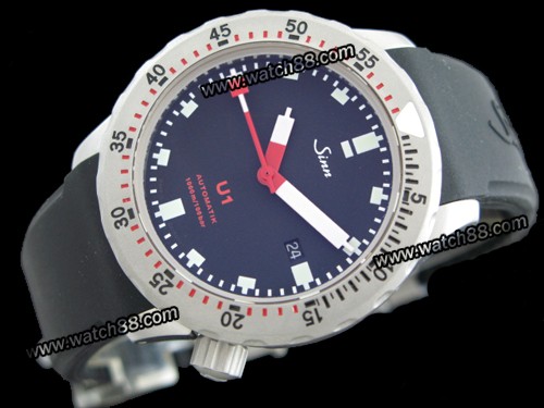 SINN U1 Automatic Black Swiss Eta 2836 ,SINN-01002