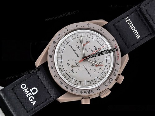 Swatch X Omega Bioceramic Moonswatch Mission to Jupiter Watch,OM-337B
