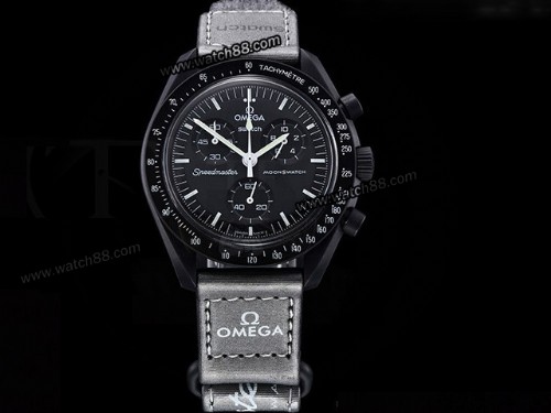 Replica swatch x omega bioceramic moonswatch mission to mercury watch