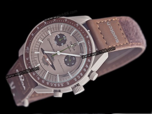 Swatch X Omega Bioceramic Moonswatch Mission to Pluto Watch,OM-336B