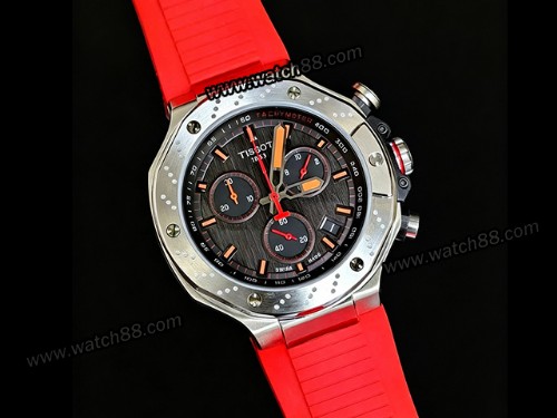 Tissot T-Race 45mm Quartz Chronograph Mens Watch,TIS-113
