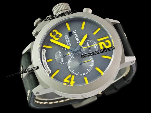 U-Boat Classico 48 Chrono Limited Edition Sandblast Man Watch,UB-065