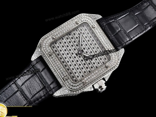 cartier santos triple 100