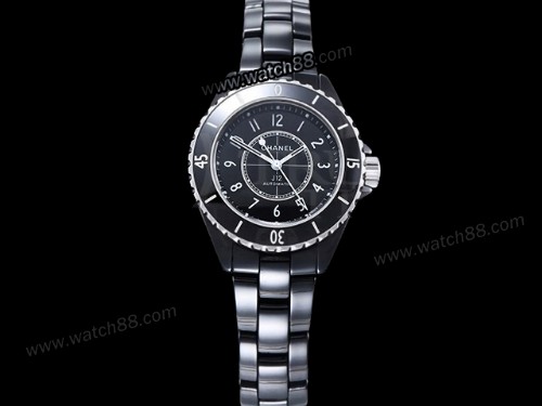 XHANEL J-12 33mm Automatic Lady Watch,CHA-01022