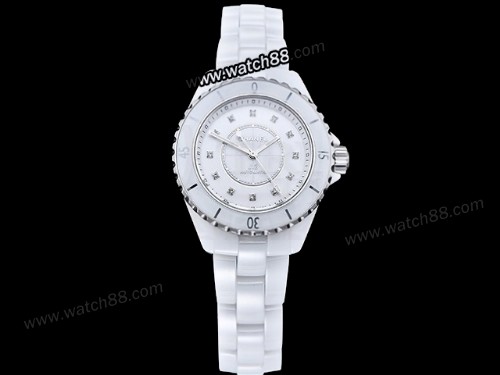 XHANEL J-12 33mm Automatic Lady Watch,CHA-01025