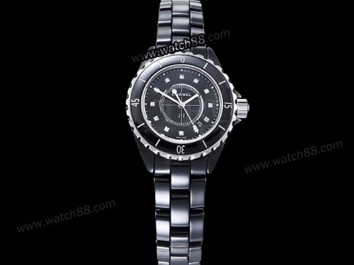 XHANEL J-12 33mm Quartz Lady Watch,CHA-01014