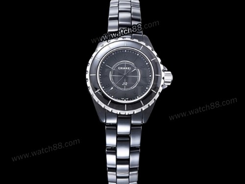 XHANEL J-12 33mm Quartz Lady Watch,CHA-01015