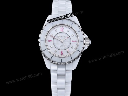 XHANEL J-12 33mm Quartz Lady Watch,CHA-01016