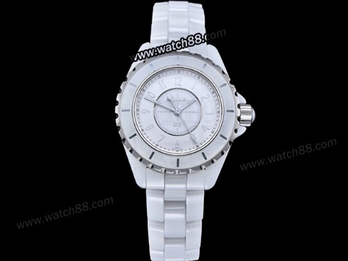XHANEL J-12 33mm Quartz Lady Watch,CHA-01019